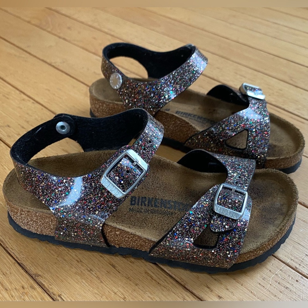 Birkenstock Kids Rio Kids
Birko-Flor - Cosmic Sparkle Black Multi